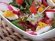 Fot. Jola66, Wiosenna Sałatka z mlecza z jajkiem: