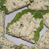 Pasta jajeczna z ogórkiem konserwowym