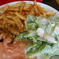 Sałata zielona do obiadu