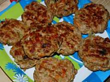 Fot. Anna Z, Grillowane kotlety mielone z warzywami