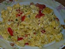 Fot. Anna Z, Jajecznica z serkiem wiejskim i papryką