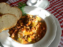 Fot. Baśka88, Bigos z parówki i pieczarki