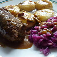 Rolady śląskie z pycha sosem!