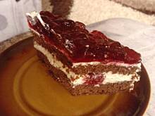 Fot. baryz1, Ciasto czekoladowe z kremem twarożkowym