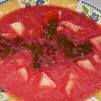 Barszcz czerwony z botwinką