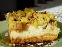 Fot. Anna Z, Ciasto z rabarbarem i budyniową pianką