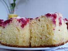 Fot. Anna Z, Ciasto maślankowe z porzeczkami i kruszonką