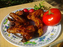 Fot. hanah30, Skrzydełka w miodzie na grilla