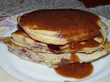 Fot. Anna Z, Pancakes z malinami i czekoladą