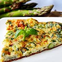 Frittata ze szparagami