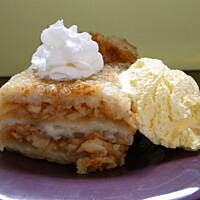 Szarlotka sypana - na gorąco