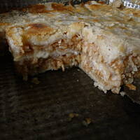 Szarlotka sypana - na gorąco