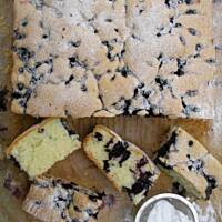 Ekspresowe i przepyszne ciasto z jagodami