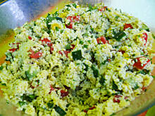 Fot. Mama - Różyczki, Kaszka kuskus na ostro lekka i smaczna