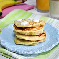 Pancakes bananowo-kokosowe