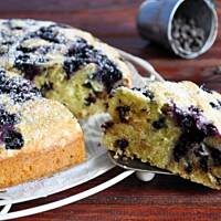 Piegusek jagodowo-czekoladowy