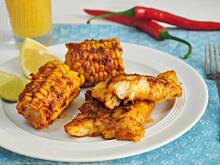 Fot. MIENTA, Pikantny halibut z piekielnie ostrą kukurydzą