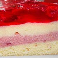 Ciasto z kaszą manną i owocami