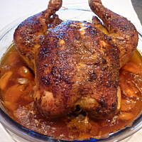 Kurczak pieczony w 40 ząbkach czosnku!