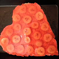 Bananowo - galaretkowe ciasto