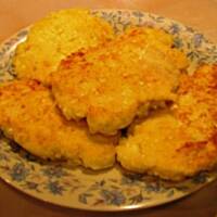 Placuszki z białego sera i manny