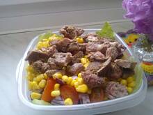 Fot. Wróbelek, sałatka z karczkiem