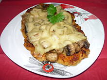 Fot. pralina, Schabowy pieczarkami odmieniony!