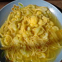 Spaghetti z kalafiorem