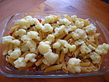 Fot. Heroinka, Zapiekanka makaronowa z dodatkami :)