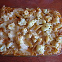 Zapiekanka makaronowa z dodatkami :)