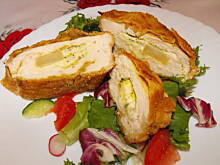 Fot. nikola2005, Filet z kurczaka w curry  z ananasem i serkiem ziołowym