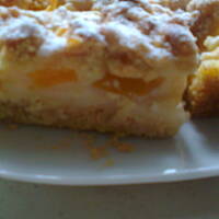 Kruche ciasto z budyniem