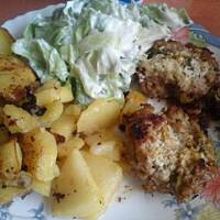 kotlety mielone z nadzieniem twarogowym