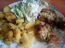 Fot. Kolorowa75, kotlety mielone z nadzieniem twarogowym