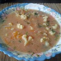 wiosenna zupa jarzynowa z kalarepą - mniam, mniam