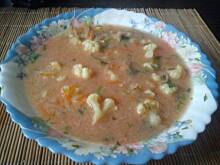 Fot. Kolorowa75, wiosenna zupa jarzynowa z kalarepą - mniam, mniam