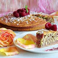 Malinowo-kokosowa zebra