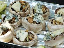 Fot. Mama_Misia, Pieczarki z grilla z serem pleśniowym