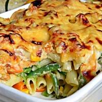 Makaron pod złocistą kołderką