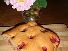 Fot. edyta-ixa, bezglutenowe ciasto z truskawkami