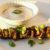 Szaszłyki z polędwiczek wieprzowych w ziołach