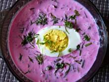 Fot. Anna Z, Chłodnik z botwinką