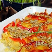 Zapiekanka ze słonecznikiem