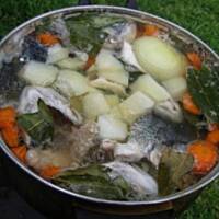 zupa "ucha po burłacku"