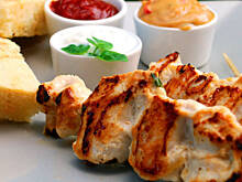 Fot. katy12, Szaszłyk z piersi kurczaka w mleczku kokosowym