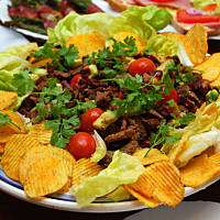 Sałatka meksykańska na ciepło