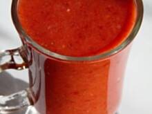 Fot. Anna Z, Koktajl z arbuza, truskawek i mięty