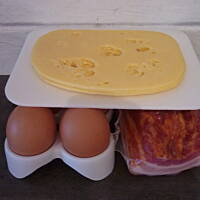 Jajo sadzone na śniadanko!