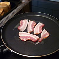 Jajo sadzone na śniadanko!