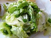 Fot. Anna Z, Sałata z ogórkiem